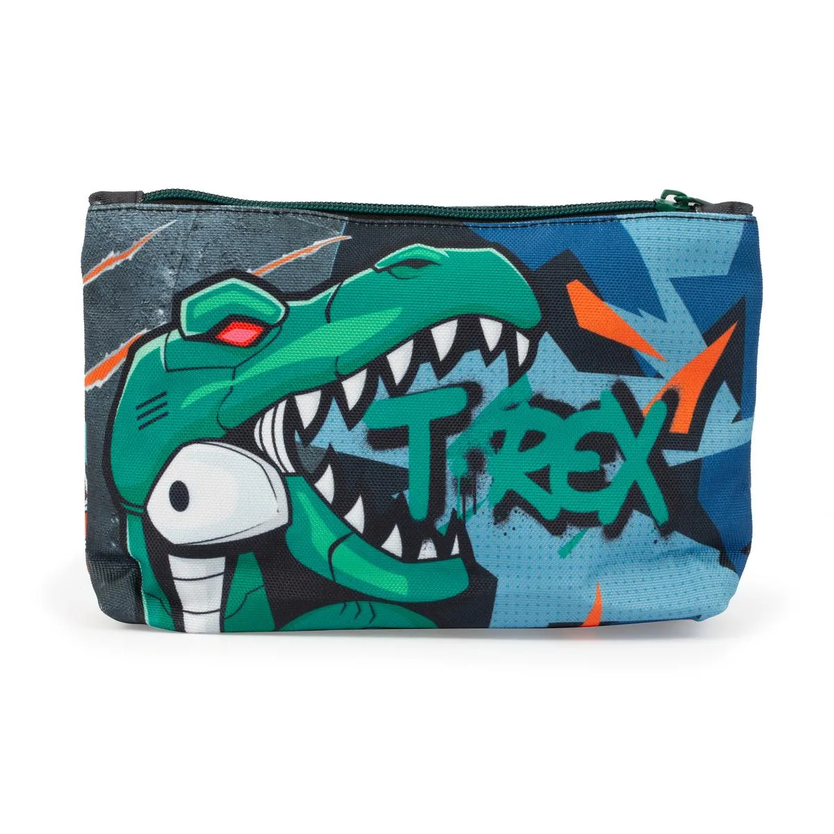 Astuccio Maxi Bustina 2 Zip GoPop T-Rex