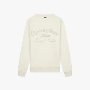 ATELIER MILANO CREWNECK | OFF WHITE/OAT
