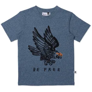 Be Free Tee- Midnight Marle