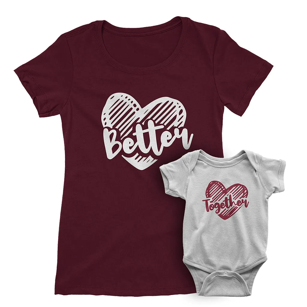 Better Together - Short Sleeve Graphic Matching T-Shirts