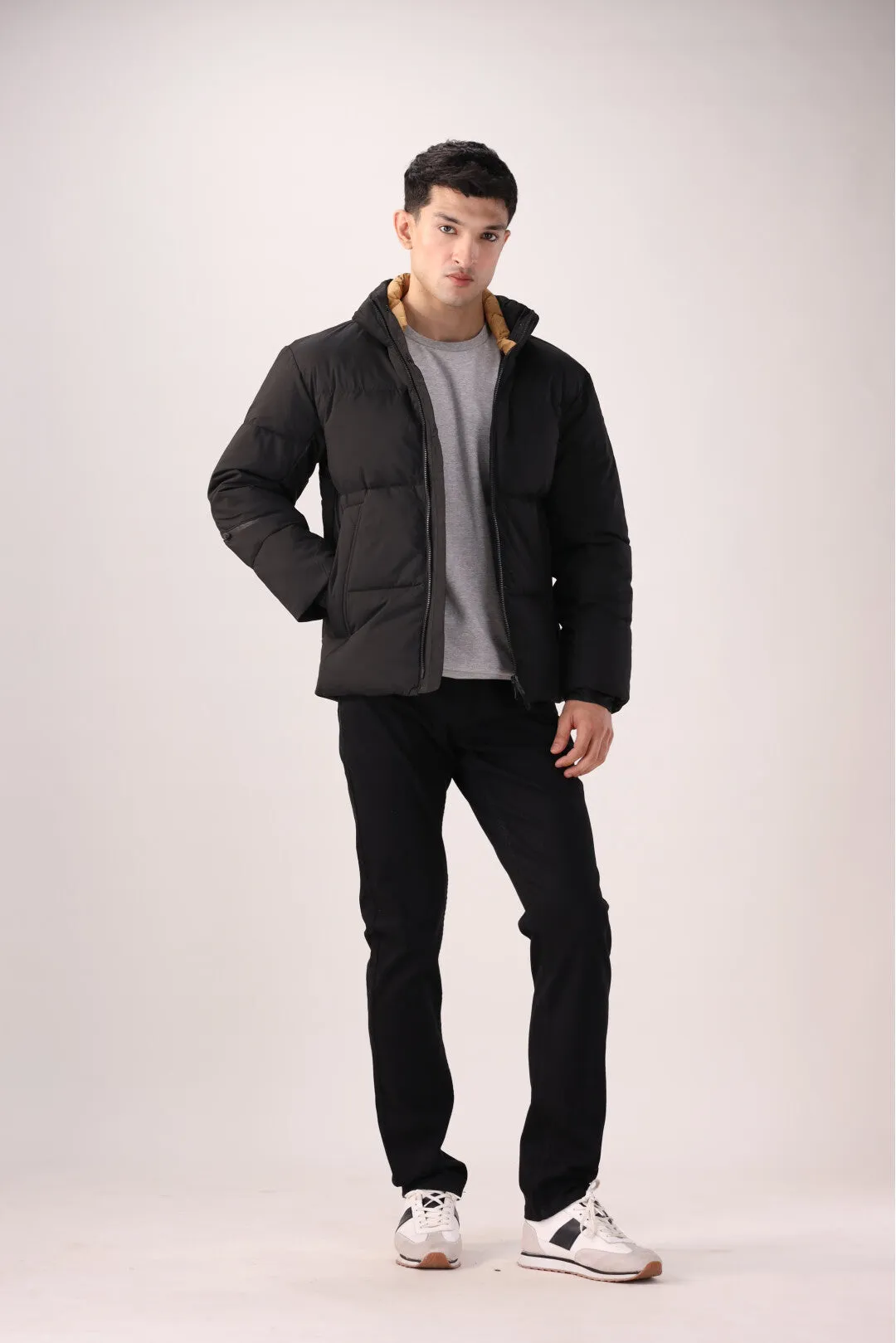 Black Bomber Jacket