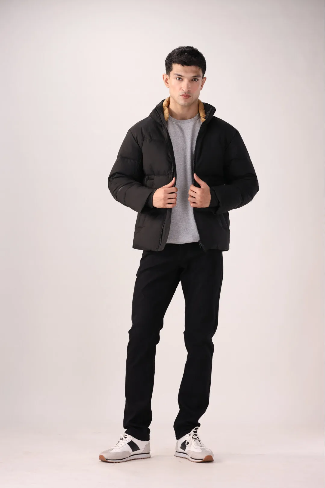 Black Bomber Jacket