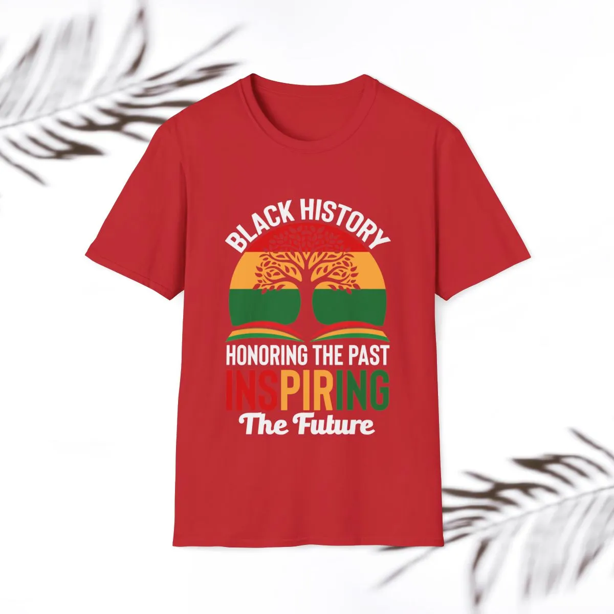 Black History Honoring the Past Inspiring the Future Urban Graphic Tee, Unisex T-Shirt