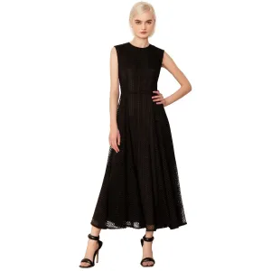 Black Lace Midi Dress