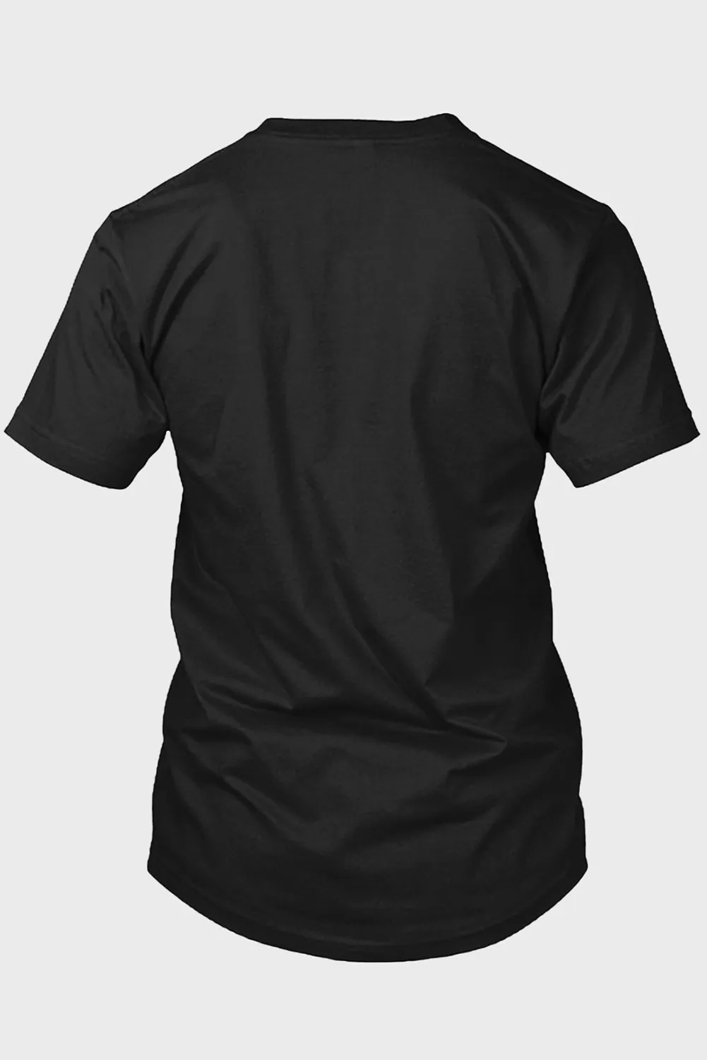 Black Men's Flamingo Letter Graphic Print Short Sleeve T Shirt