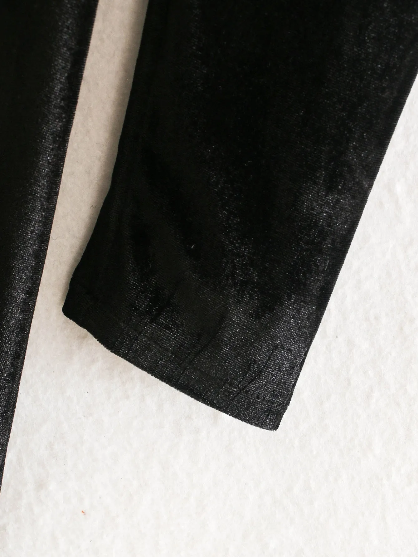 Black Square Collar Vintage Velvet Party Bodycon Mini Dresses