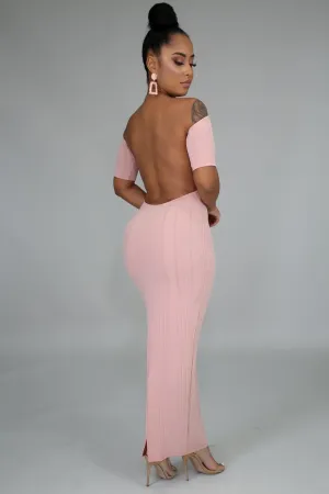 Blush maxi