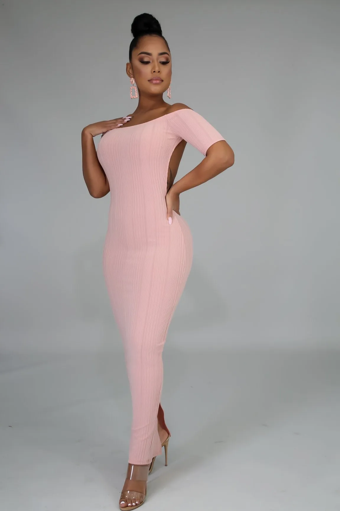 Blush maxi