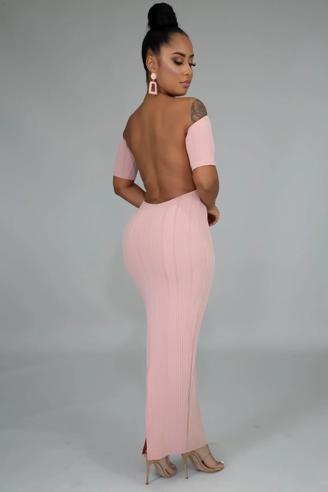 Blush maxi
