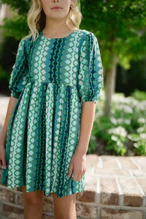 Briton Court Kid Scout Dress Jade