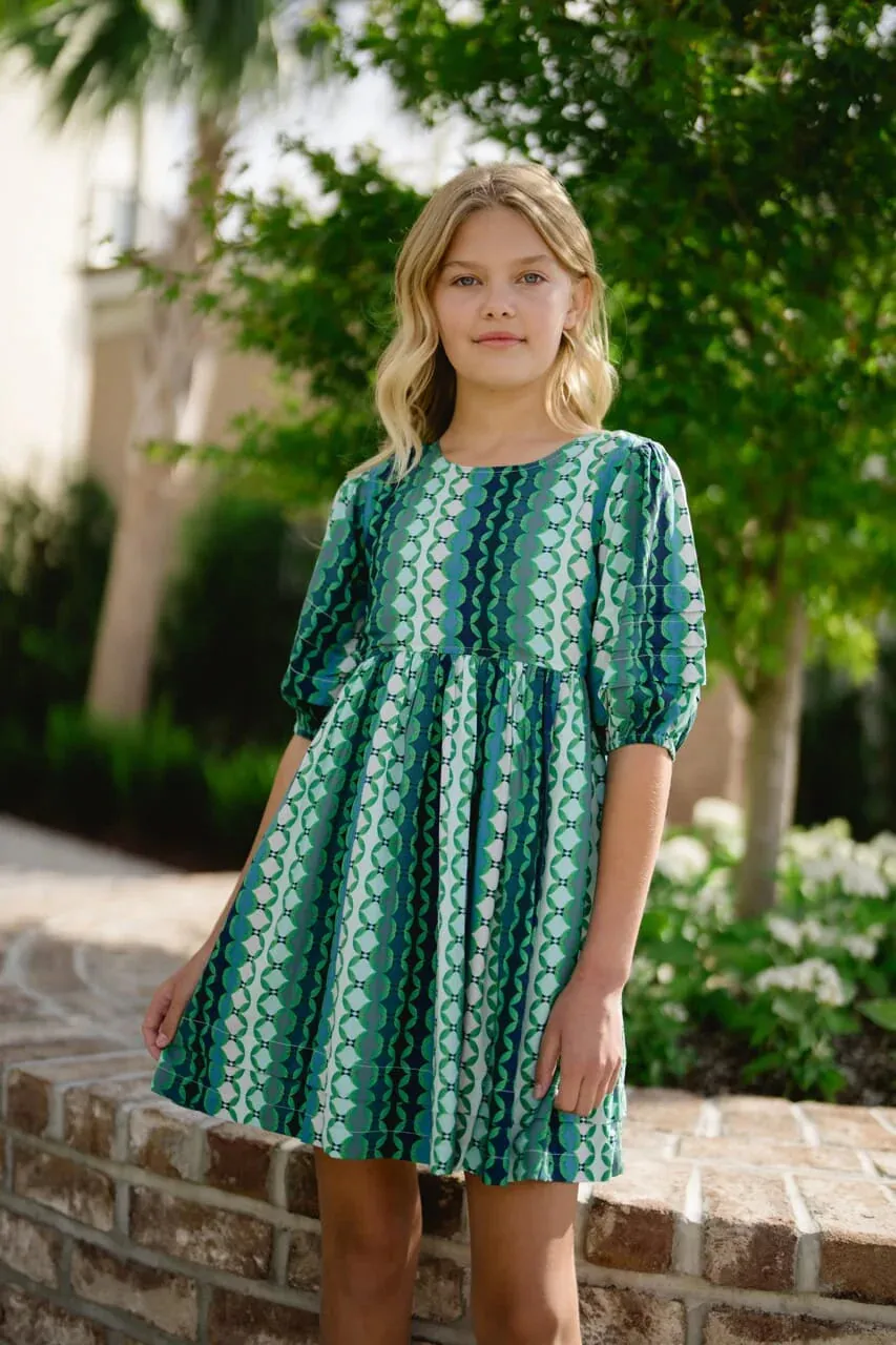 Briton Court Kid Scout Dress Jade
