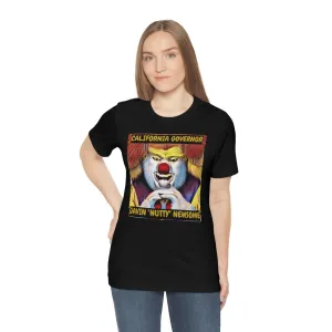 California Governor Gavin "Nutty" Newsome Short Sleeve Tee