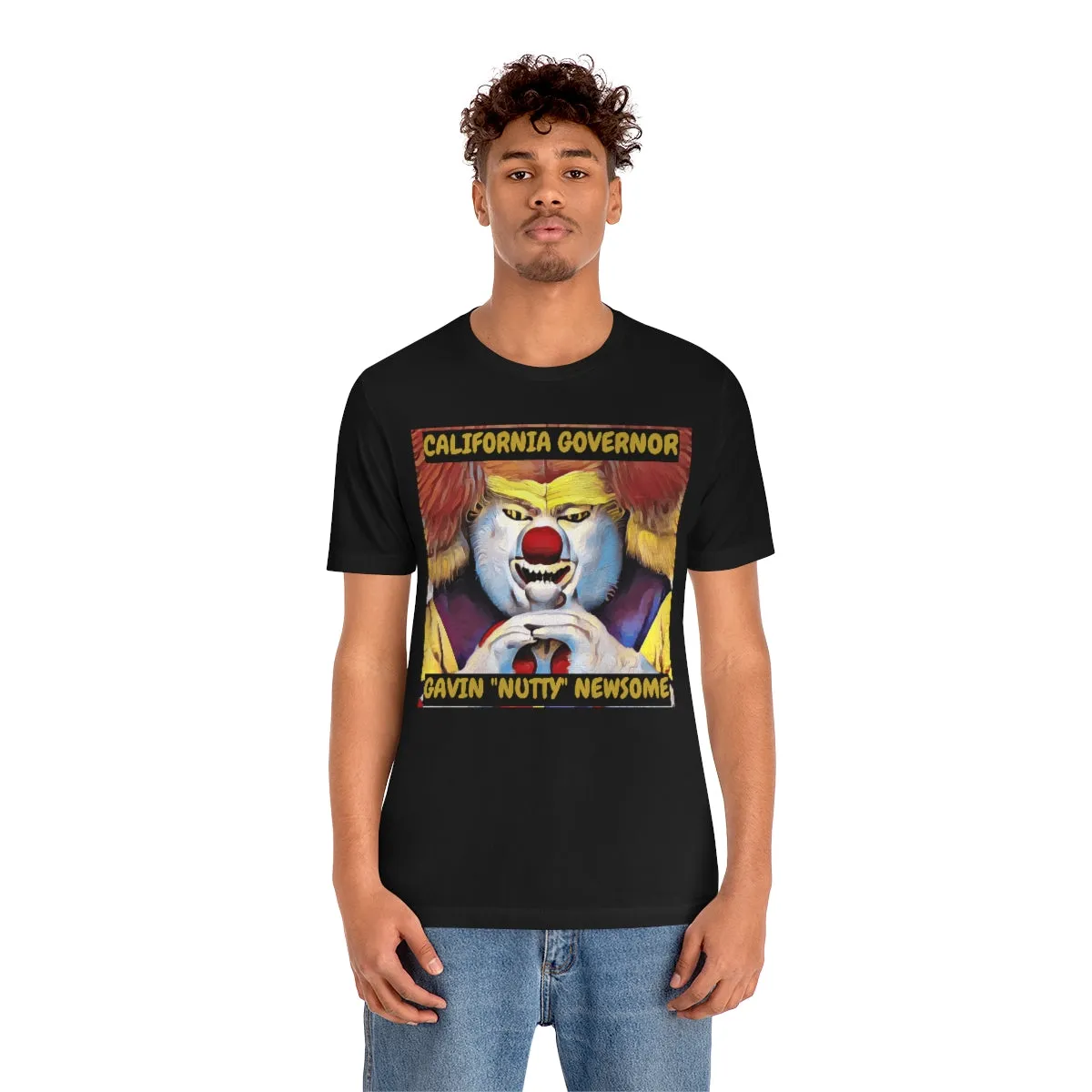 California Governor Gavin "Nutty" Newsome Short Sleeve Tee