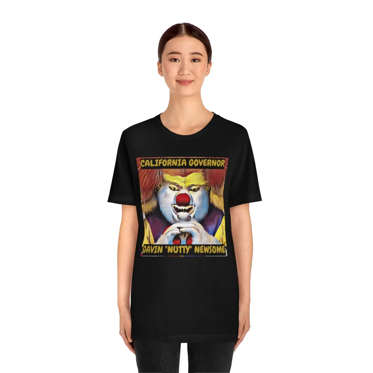 California Governor Gavin "Nutty" Newsome Short Sleeve Tee