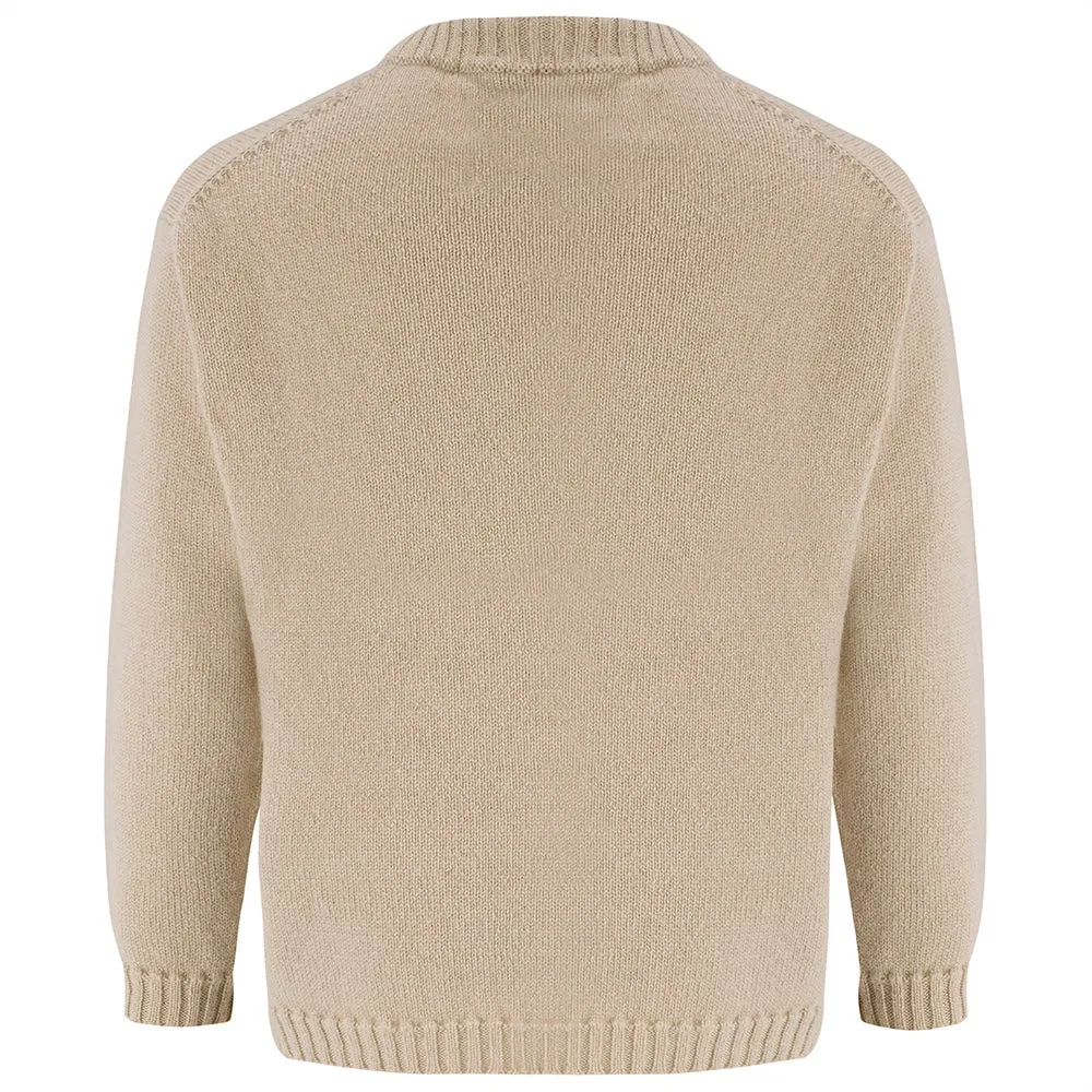 Camden Personalised Cashmere Sweater for Children - Camel