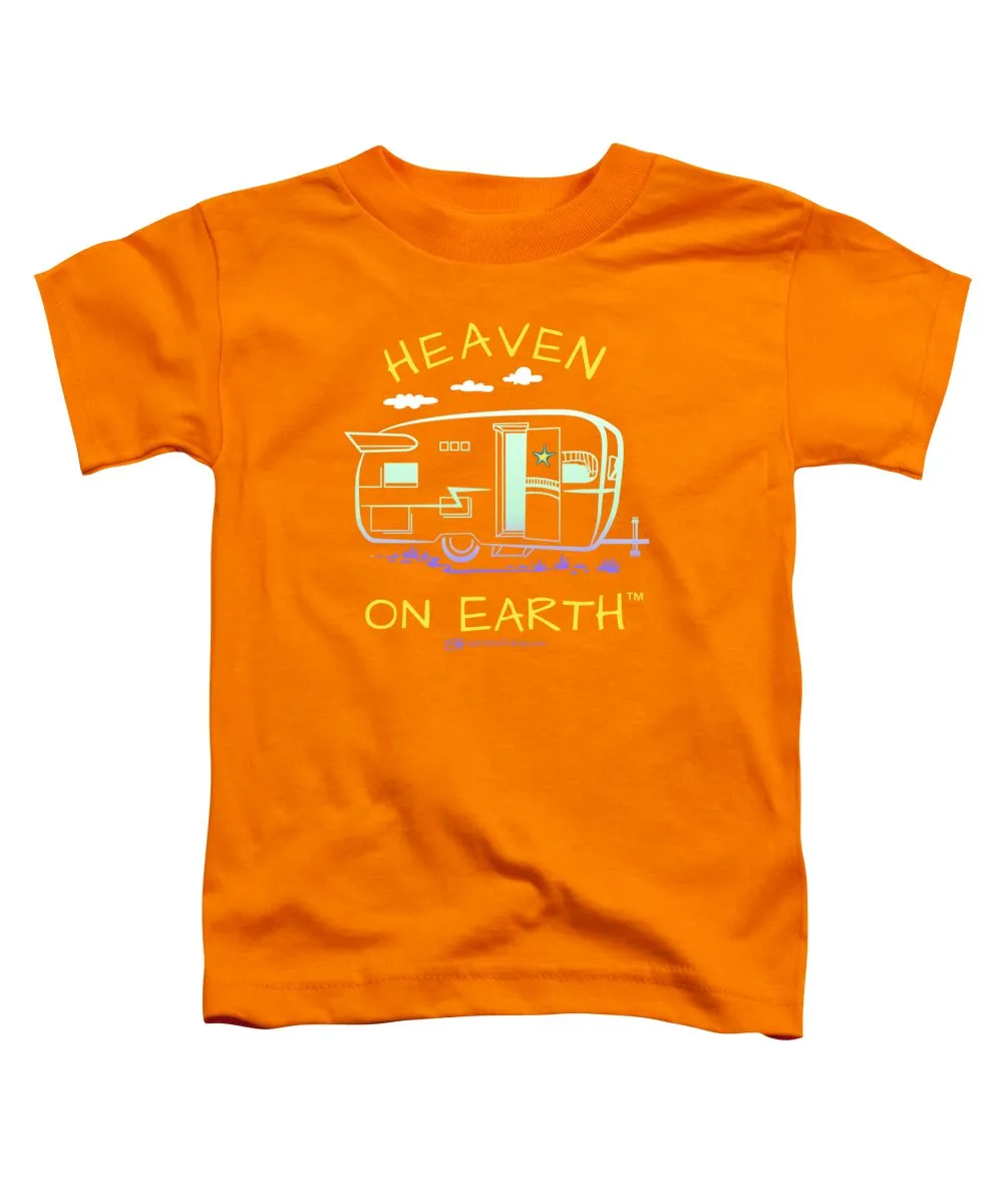 Camper/rv Heaven On Earth - Toddler T-Shirt