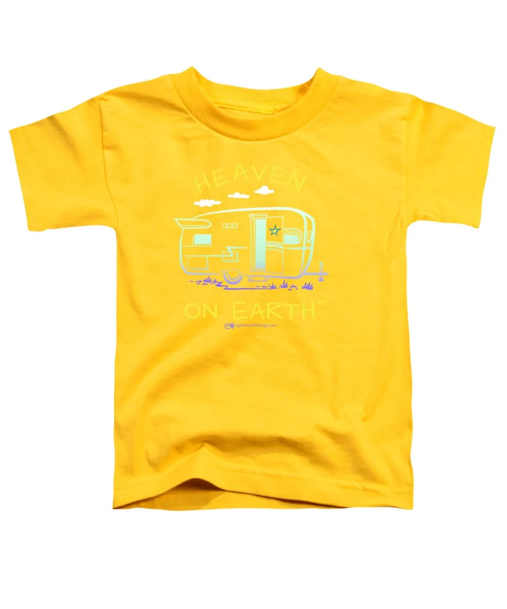 Camper/rv Heaven On Earth - Toddler T-Shirt