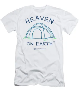 Camping/tent Heaven On Earth - Men's T-Shirt (Athletic Fit)