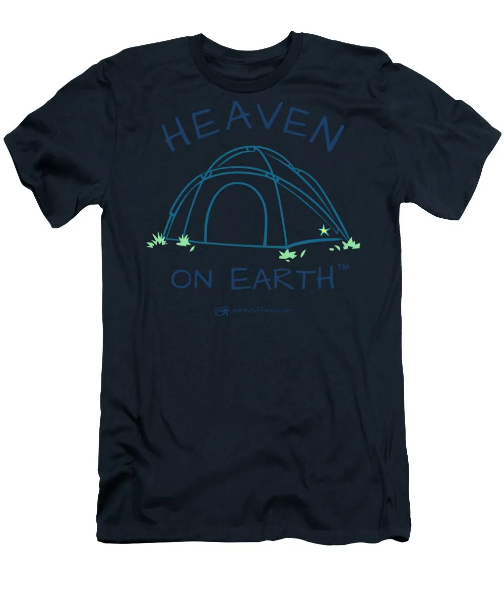 Camping/tent Heaven On Earth - Men's T-Shirt (Athletic Fit)