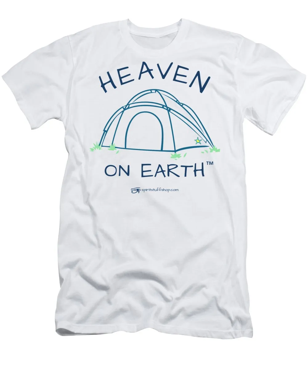 Camping/tent Heaven On Earth - Men's T-Shirt (Athletic Fit)