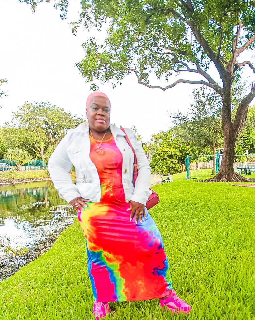 Candy Girl Tie Dye Dress