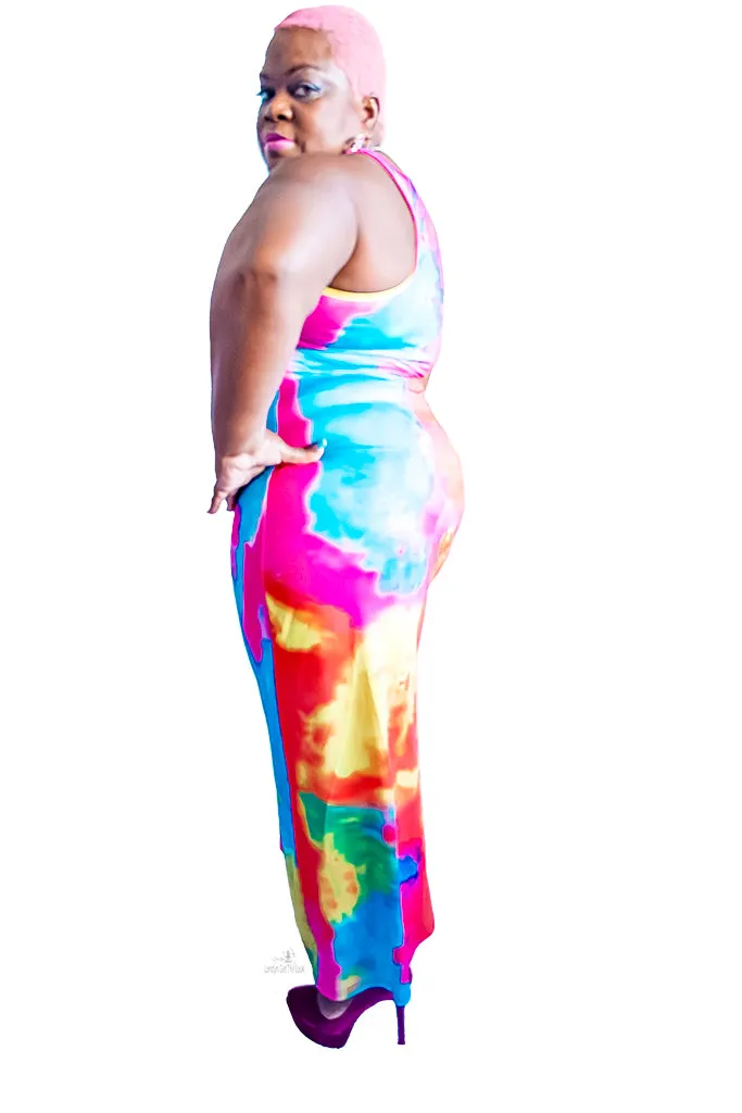 Candy Girl Tie Dye Dress