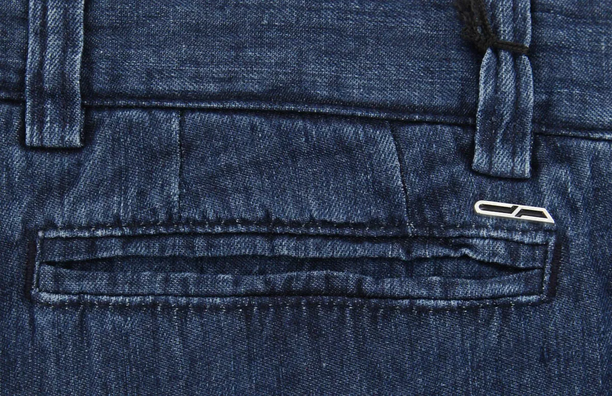 Cesare Attolini Denim Blue Pants