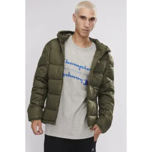 CHAMPION MENS PUFFER JACKET SIX IRON
