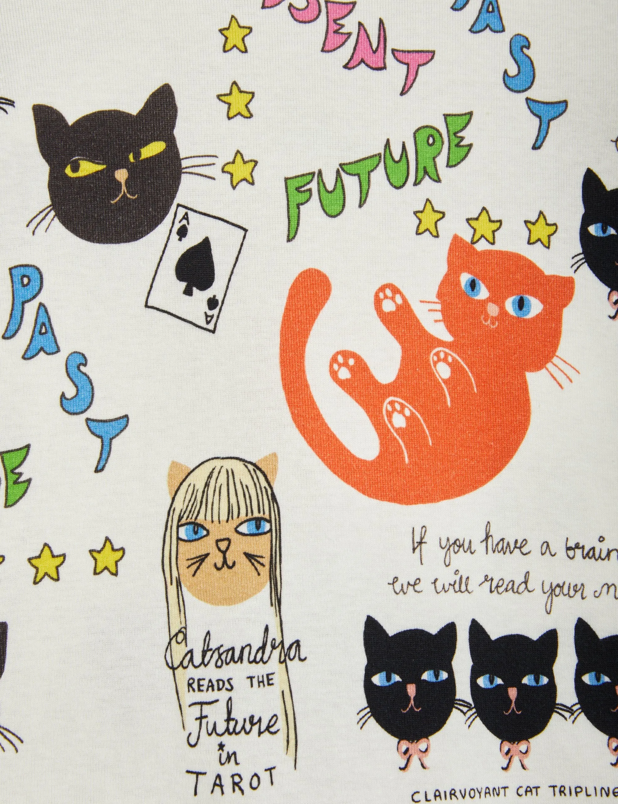 CLAIRVOYANT CATS T-SHIRT