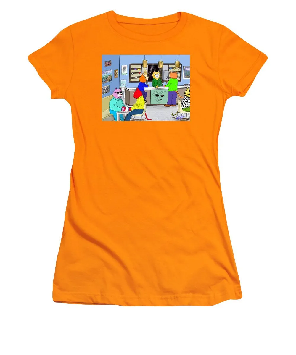 Coffee Cats - Women's T-Shirt (Junior Cut)