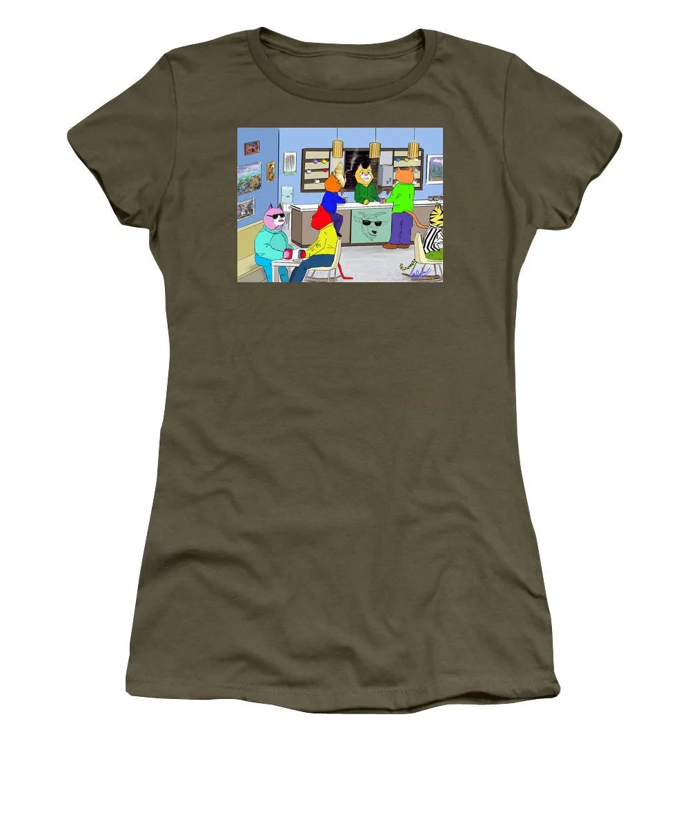 Coffee Cats - Women's T-Shirt (Junior Cut)