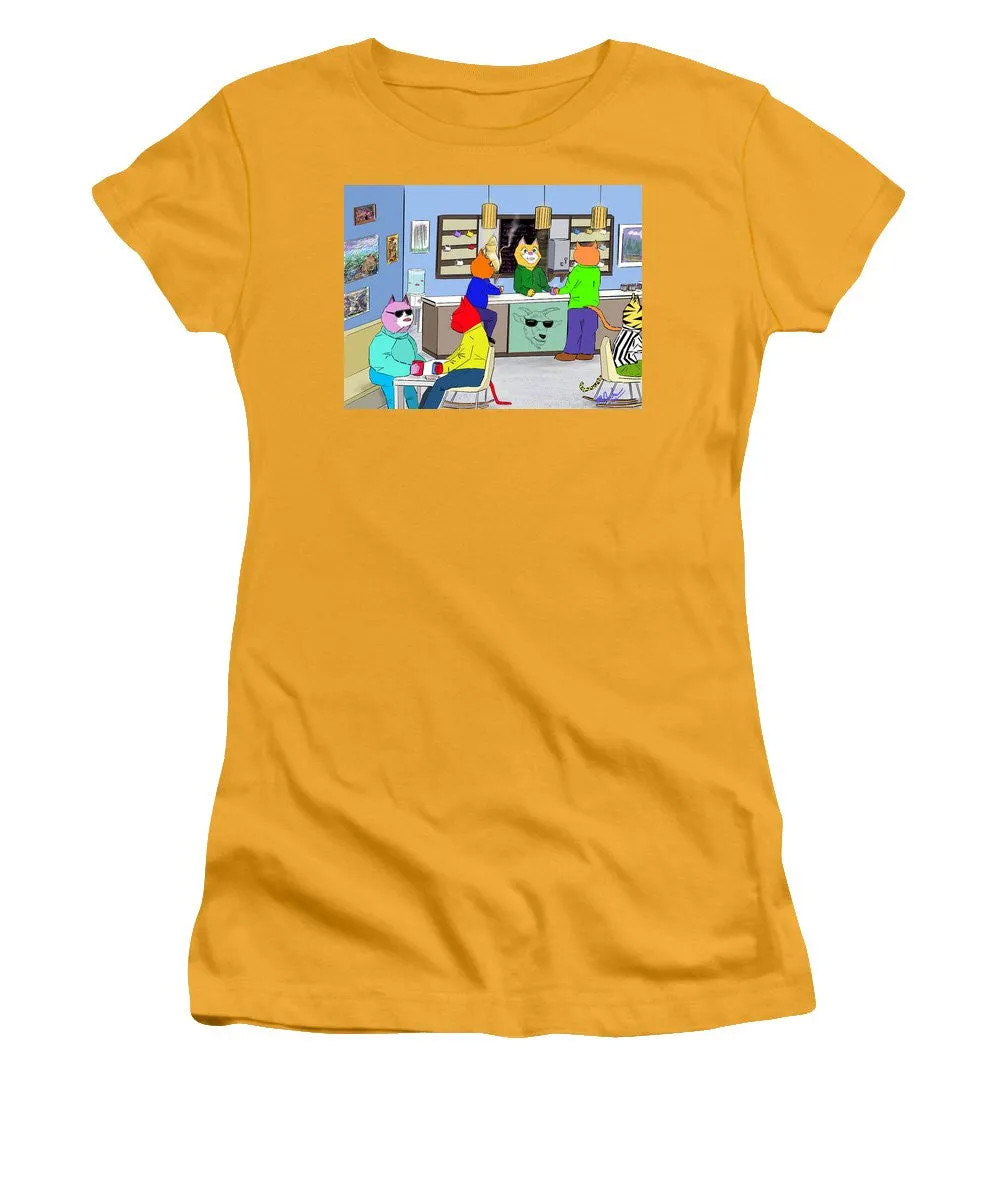 Coffee Cats - Women's T-Shirt (Junior Cut)