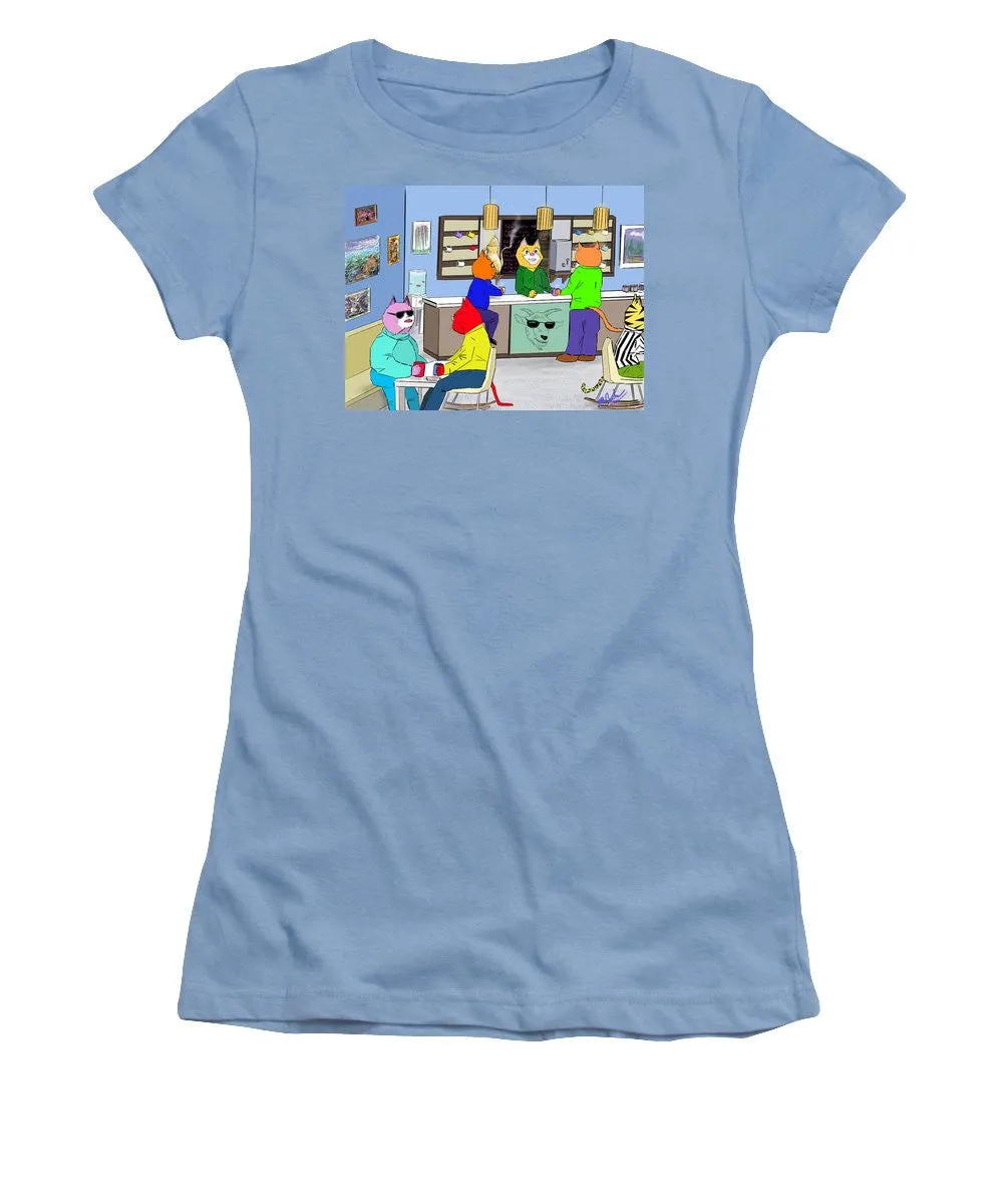 Coffee Cats - Women's T-Shirt (Junior Cut)