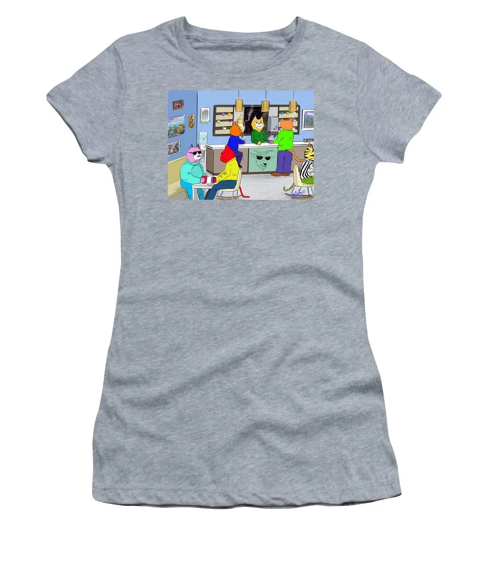 Coffee Cats - Women's T-Shirt (Junior Cut)