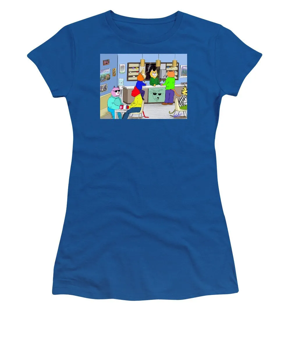 Coffee Cats - Women's T-Shirt (Junior Cut)