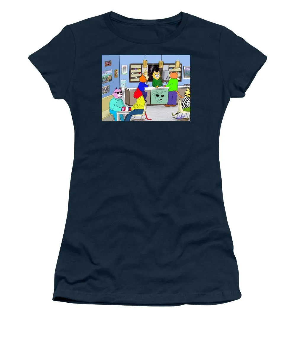 Coffee Cats - Women's T-Shirt (Junior Cut)