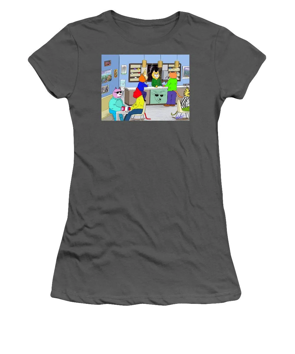 Coffee Cats - Women's T-Shirt (Junior Cut)