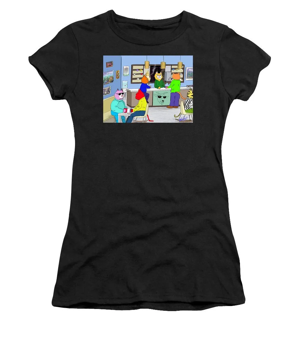 Coffee Cats - Women's T-Shirt (Junior Cut)