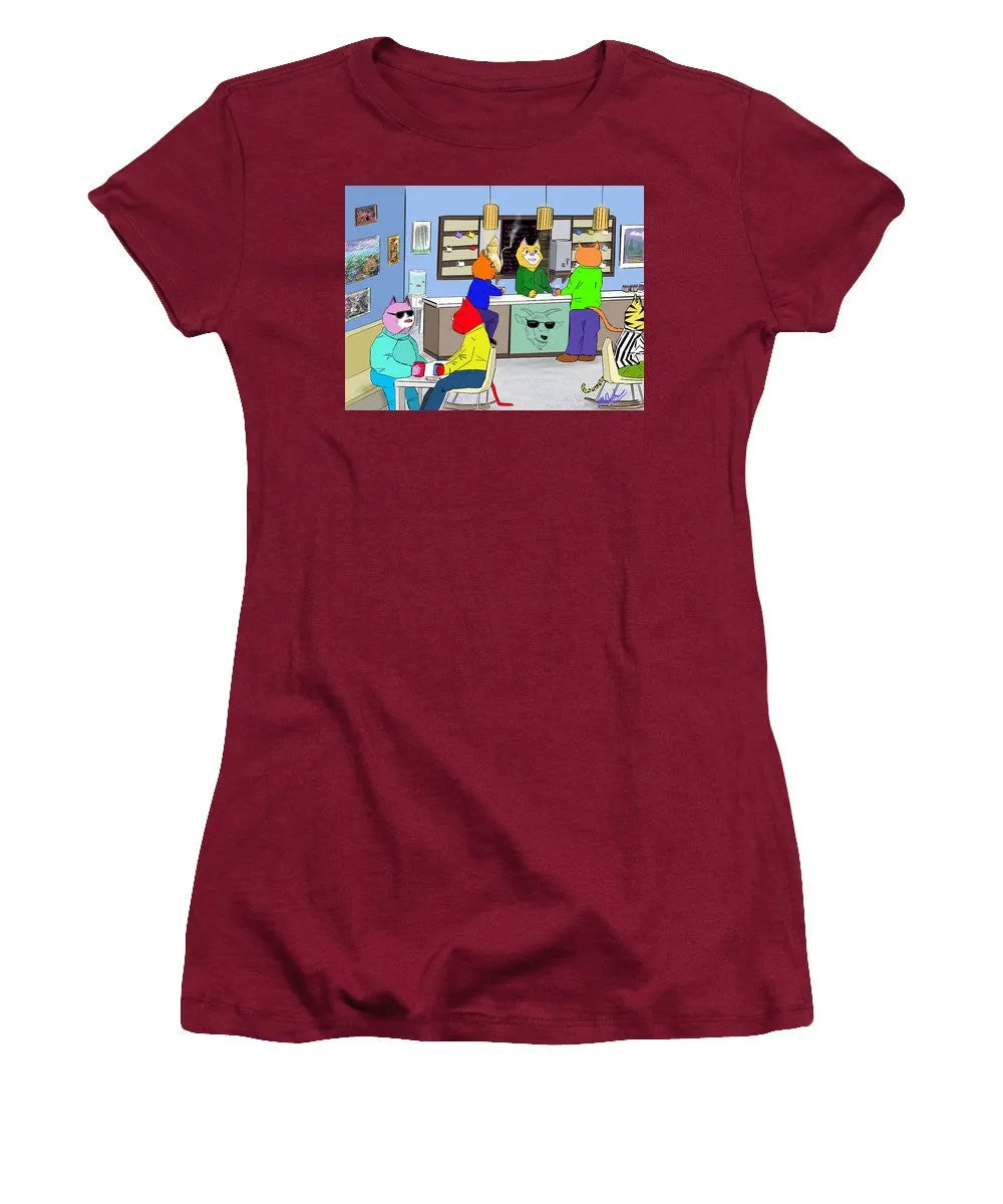 Coffee Cats - Women's T-Shirt (Junior Cut)