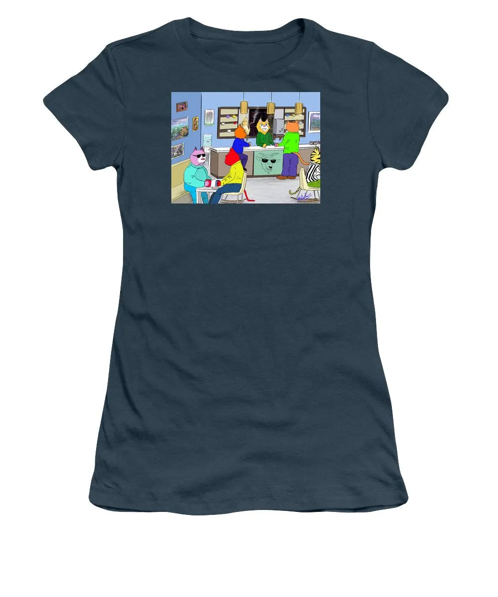 Coffee Cats - Women's T-Shirt (Junior Cut)
