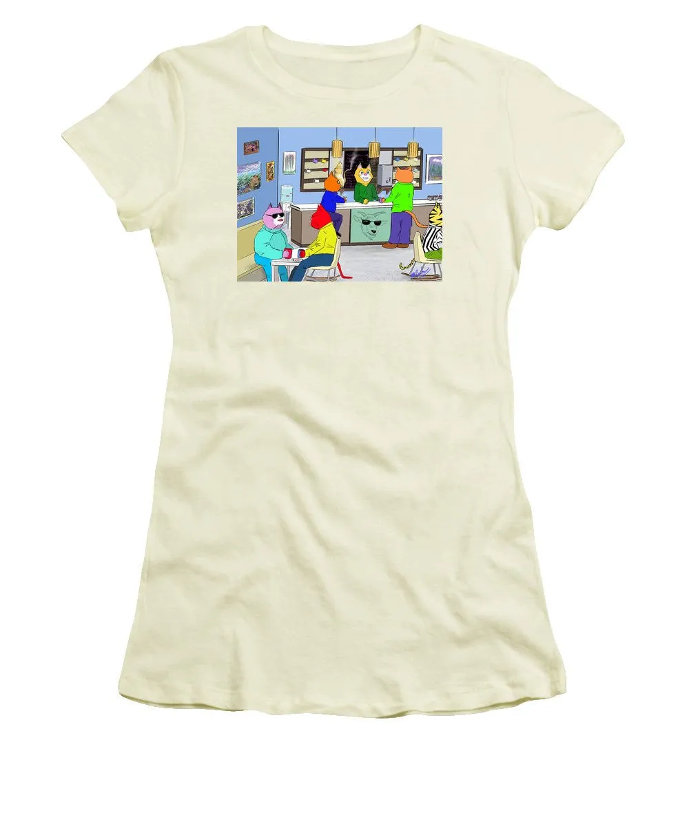 Coffee Cats - Women's T-Shirt (Junior Cut)