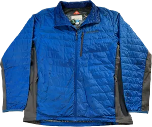 Columbia Puff Bomber Jacket Blue/Grey
