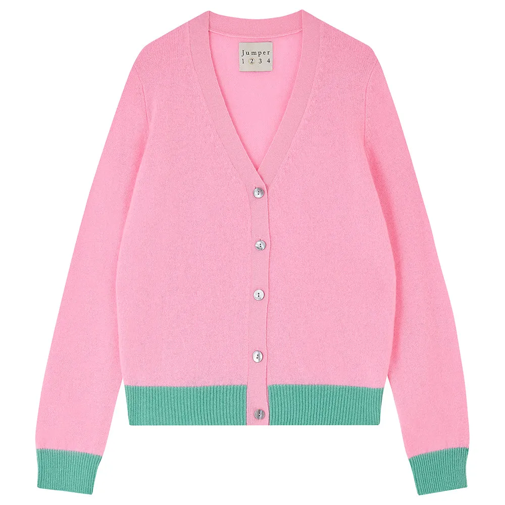 Contrast Cardigan