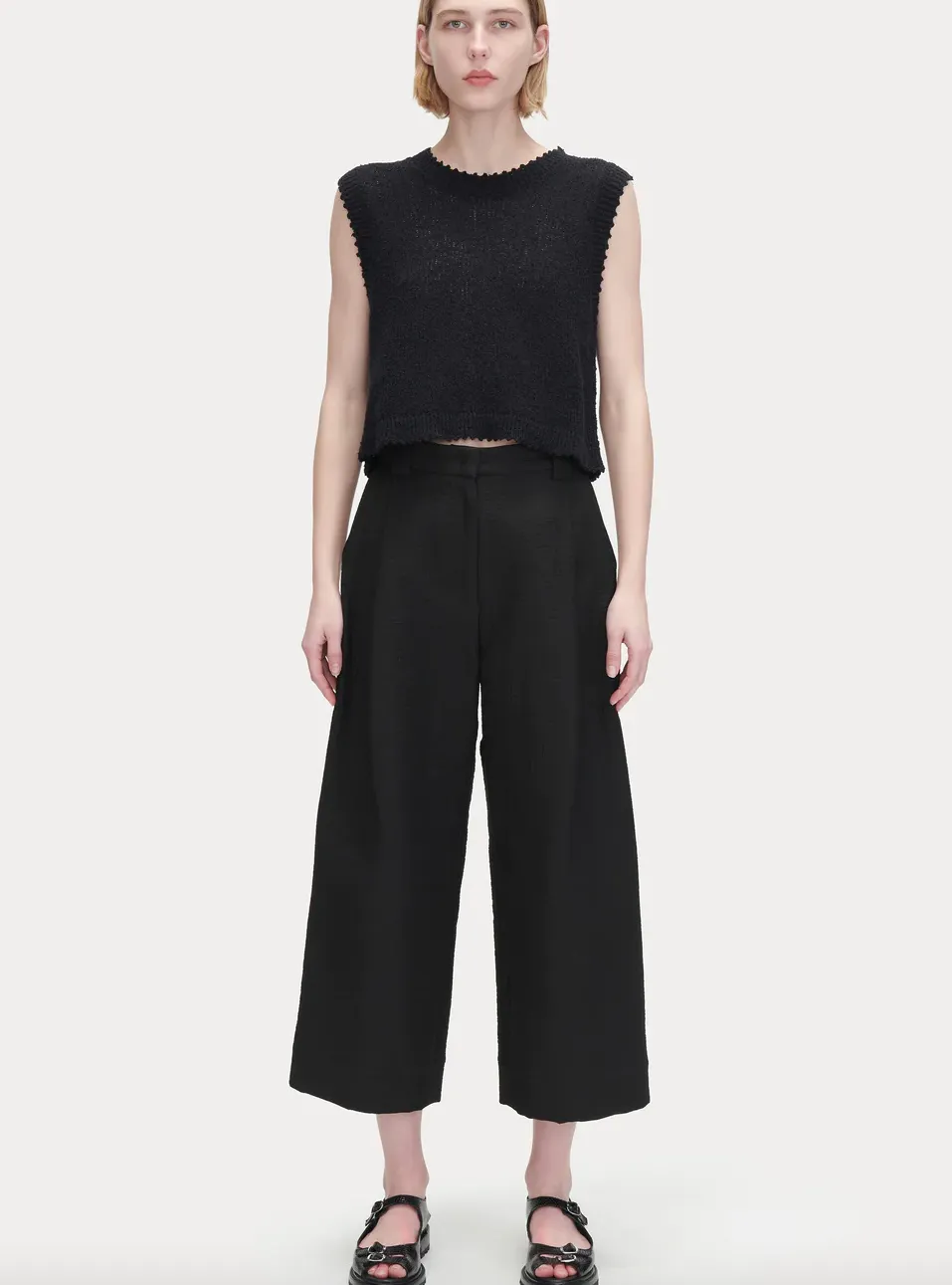Crew Pant, Black