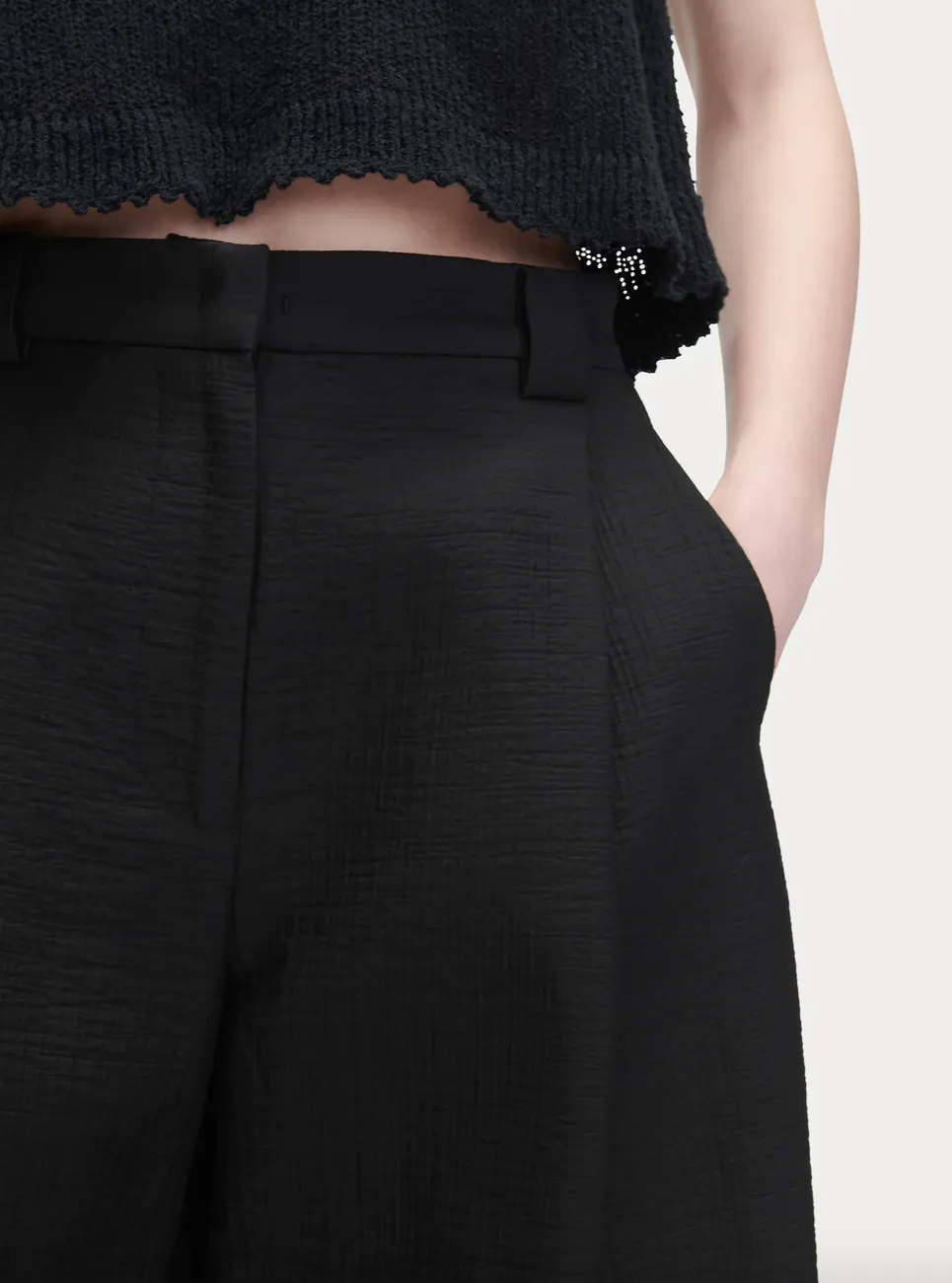 Crew Pant, Black