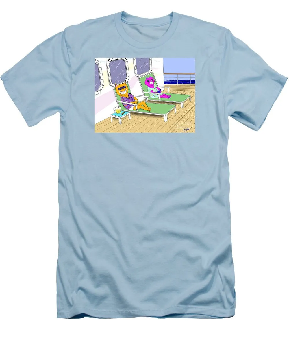 Cruise Cats - Men's T-Shirt (Slim Fit)