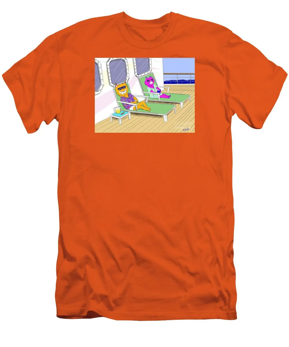 Cruise Cats - Men's T-Shirt (Slim Fit)