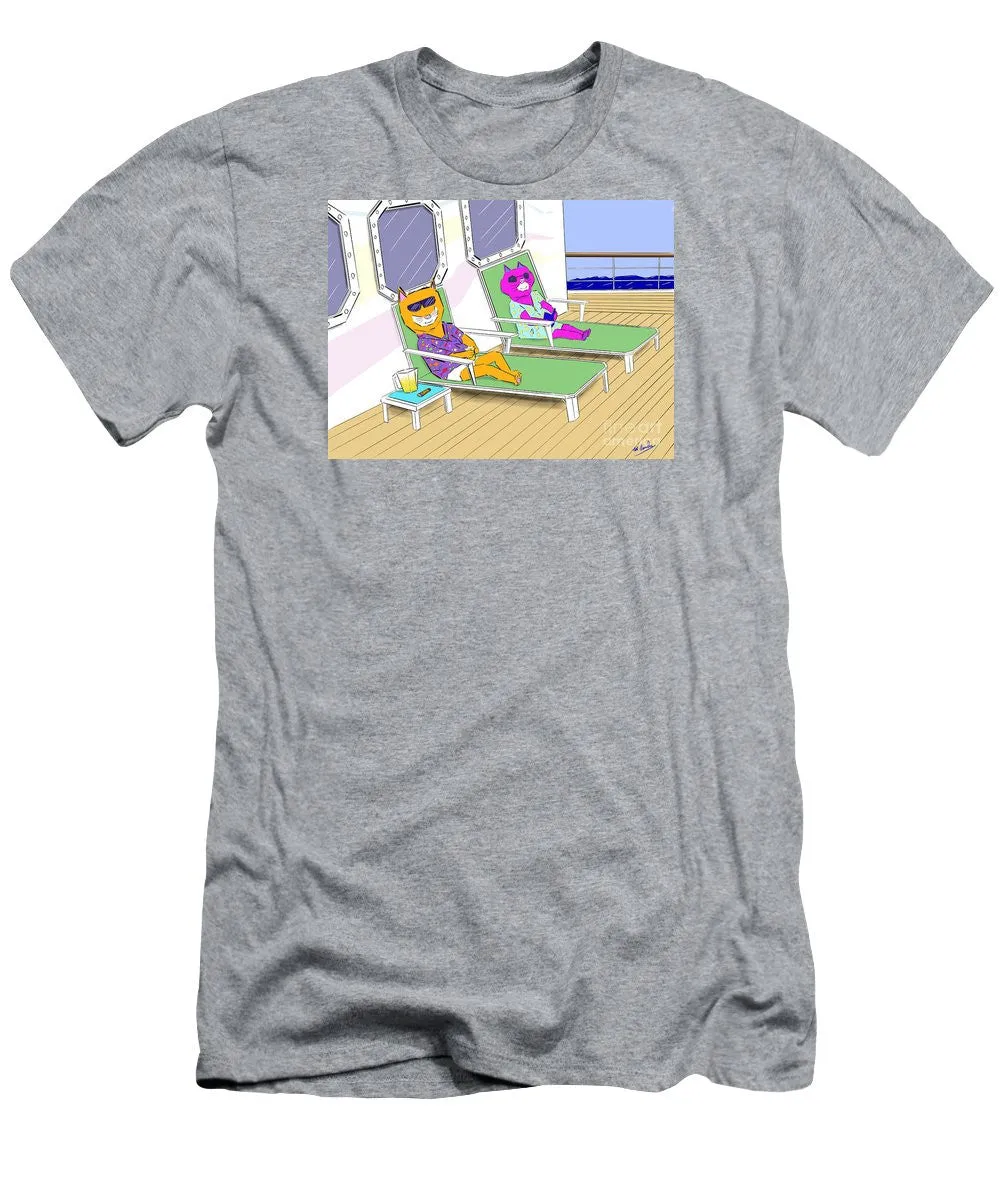 Cruise Cats - Men's T-Shirt (Slim Fit)