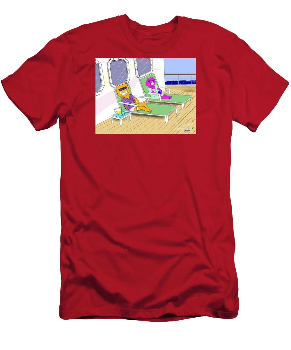 Cruise Cats - Men's T-Shirt (Slim Fit)