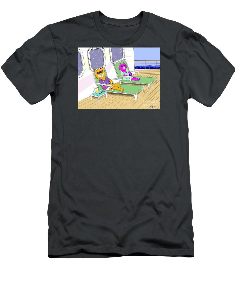 Cruise Cats - Men's T-Shirt (Slim Fit)